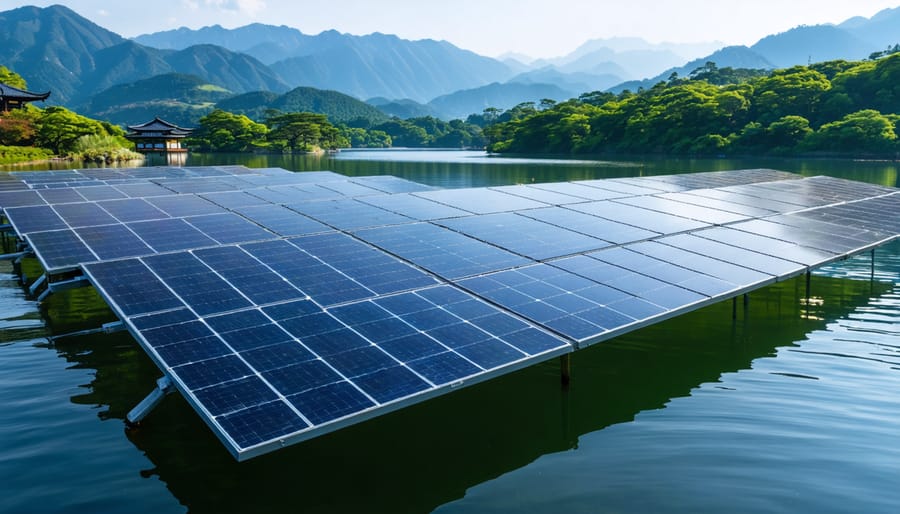 Ever hear of "floatovoltaics"?